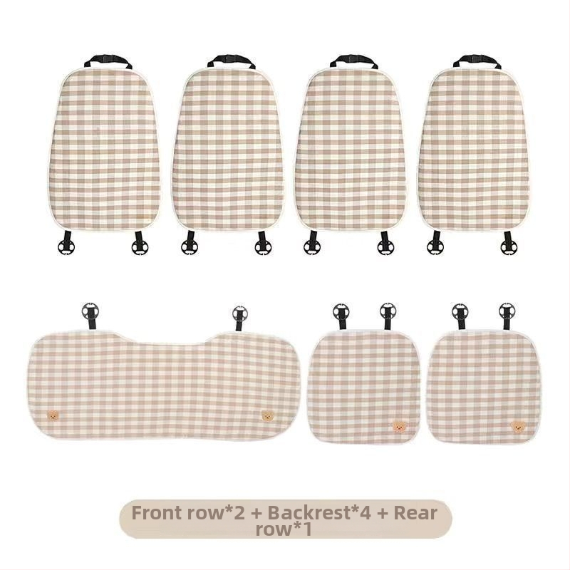 Autóülés párna: lapos, egyszerű stílus; töltet selyemrost; felület PS; szellőző; univerzális minden évszakra