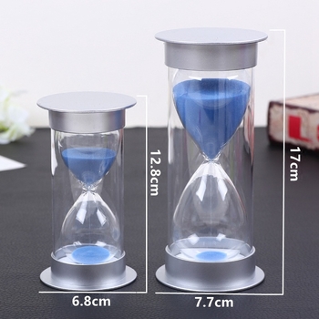 Homokóra időmérő 10/30/20/60 perc beállításokkal, boroszilikát üveg, modern minimalistikus függő dekoráció, Funny Leaves