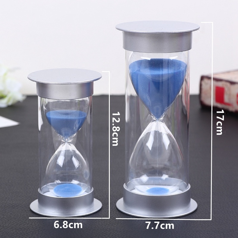 Homokóra időmérő 10/30/20/60 perc beállításokkal, boroszilikát üveg, modern minimalistikus függő dekoráció, Funny Leaves