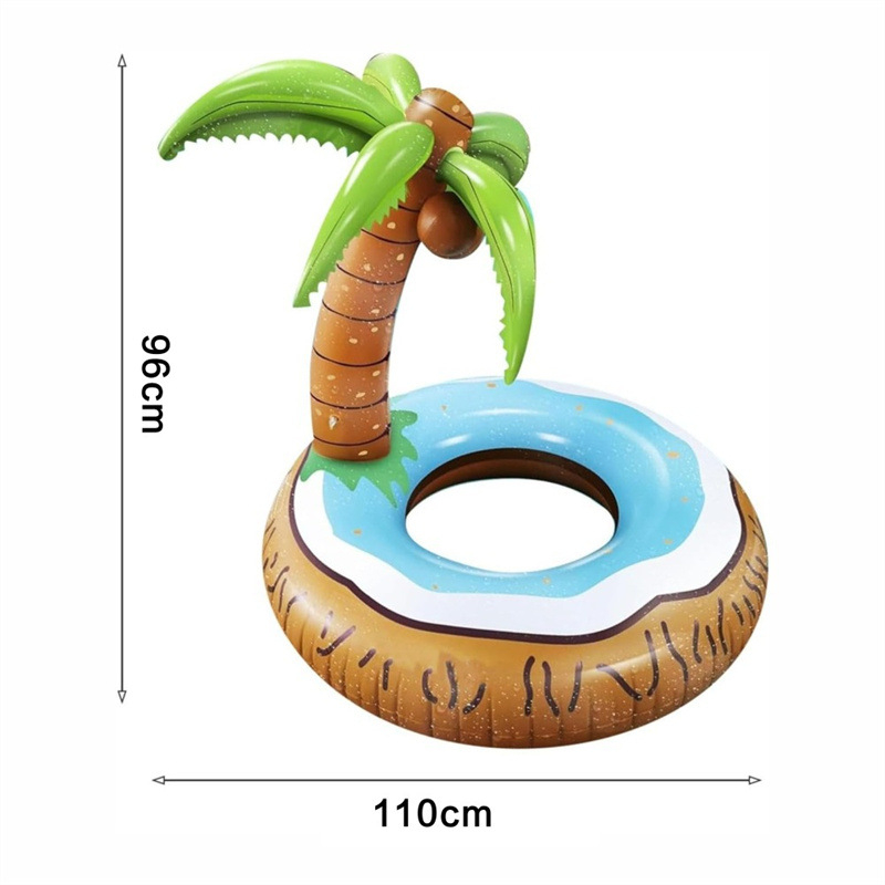Naduvavajuća plivajuća ležaljka u obliku kokosovog drveta za vodu – PVC materijal; Marka Crown One Rich; Šifra proizvoda: Coconut tree floating bed; Kategorija: Drugo