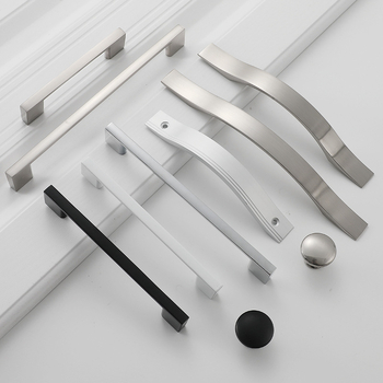 Drška za vrata ormara — aluminijska legura, oksidacijski završetak, model 777, marka Lianyang, moderni minimalistički stil