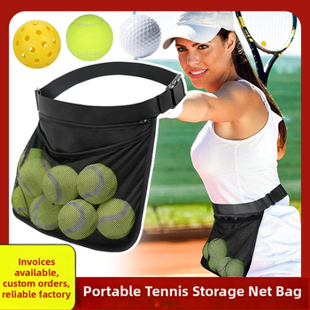 Vanjska torba za tenis lopte s pojasom za pickleball, prijenosna golf torba za pohranu i sportska torba za pohranu lopti
