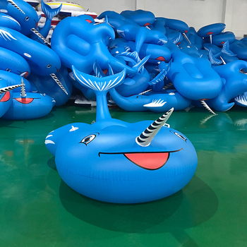 Felfújható narvál forma úszó deszka – Li Cheng Toys; Anyag: Környezetbarát PVC; Kategória: Egyéb; Vízis játék