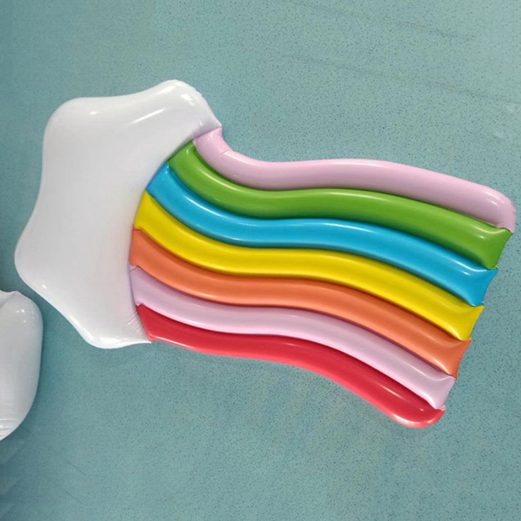 Cardinal felfújható medencei úszóágy, környezetbarát PVC, felhőmintázat