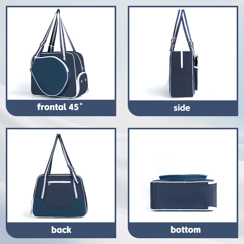 Padel-tenisz táska, vízálló, kültéri sportokra szánt felszerelés tárolására