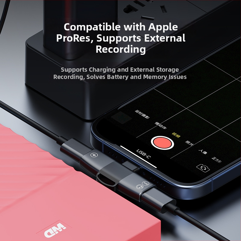 Dual USB-C audio adaptér – 2-in-1 pre hovory a hudbu, in-line ovládanie, vonkajšie nahrávanie, Android kompatibilný