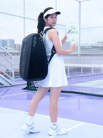 Amasport Padel ruksak s odvojenim pretincem za rekete - velika kapaciteta sportska torba za tenis i badminton