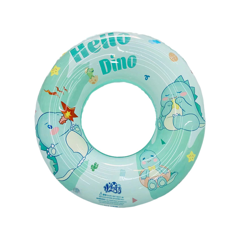 Vastagított PVC úszógumi gyerekeknek, rajzfilm mintával