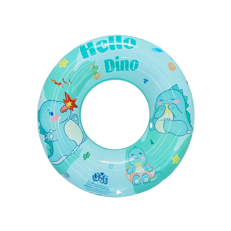 Vastagított PVC úszógumi gyerekeknek, rajzfilm mintával