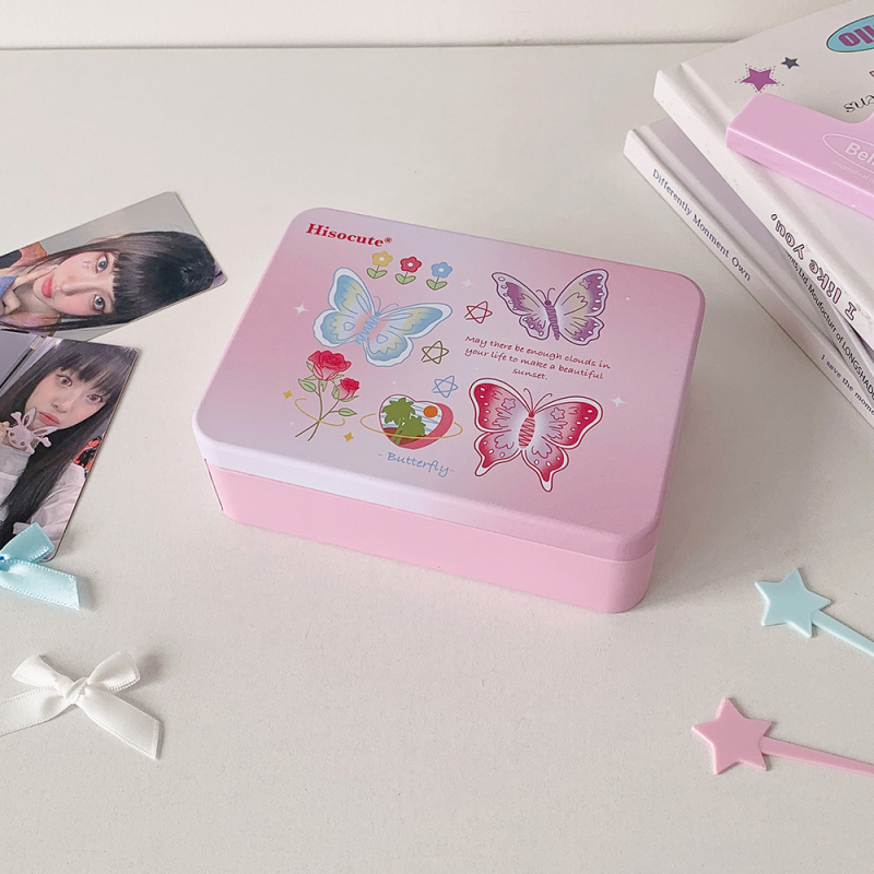 Stolni spremnik INS stila s poklopcem, otisnutim uzorkom, preklopnim poklopcem, kapacitet 0,2