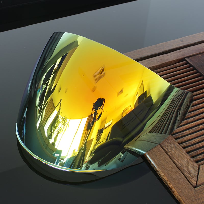 Φακοί κράνους για κράνος μισού τύπου — τροποποιημένοι φακοί από υποκατασκευή, συμβατοί με LS2 OF608, δυνατότητα εξατομικευμένης επεξεργασίας