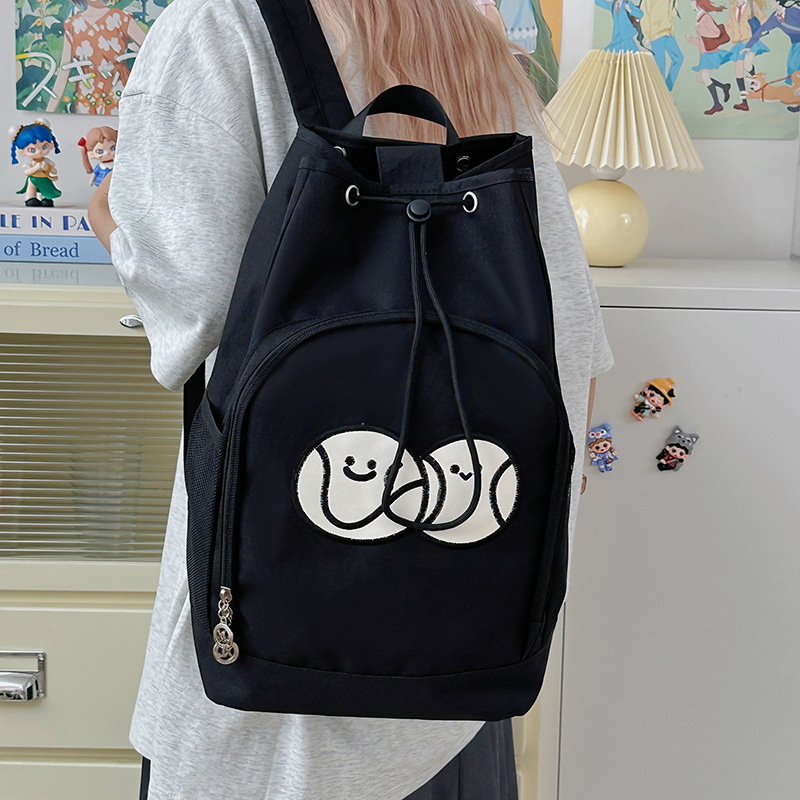 Tenisz hátizsák - Uniszex, Nylon, 20–35L, 13'' laptop elfér, Légáteresztő