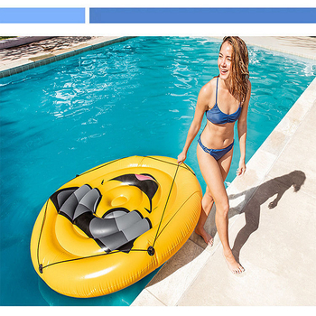 INTEX flotabil pentru piscină cu față zâmbitoare, podea îngroșată, șnur de atașare și șezlong dublu