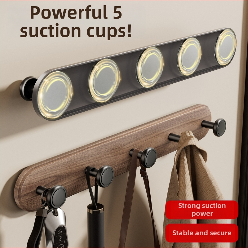 Hák na dvere so sacím kotúčom – bez vŕtania, ťažké zaťaženie, ABS materiál, pre dvere a okná, vstupná hala a spálňa, Dimitro