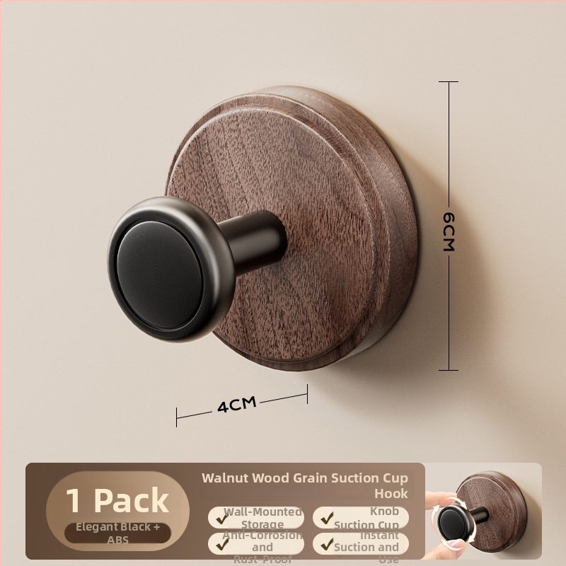 Hák na dvere so sacím kotúčom – bez vŕtania, ťažké zaťaženie, ABS materiál, pre dvere a okná, vstupná hala a spálňa, Dimitro