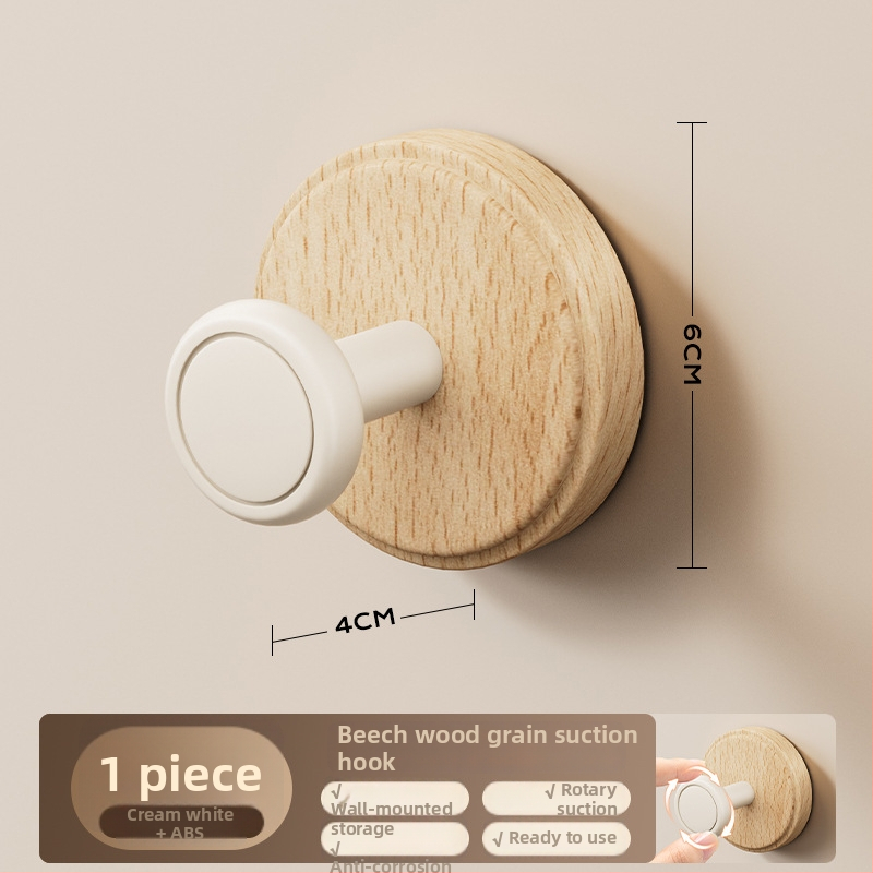 Hák na dvere so sacím kotúčom – bez vŕtania, ťažké zaťaženie, ABS materiál, pre dvere a okná, vstupná hala a spálňa, Dimitro