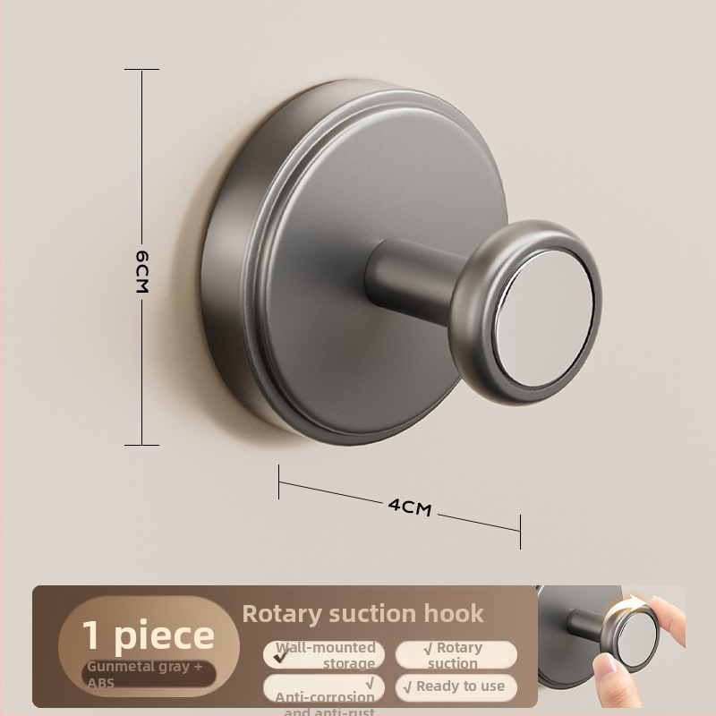 Hák na dvere so sacím kotúčom – bez vŕtania, ťažké zaťaženie, ABS materiál, pre dvere a okná, vstupná hala a spálňa, Dimitro