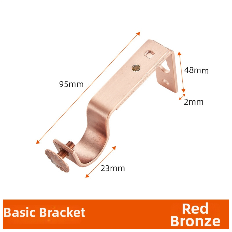 Železný držiak na tyč závesu, vodotesný, nastaviteľný, moderný minimalistický dizajn, univerzálny podporný rám