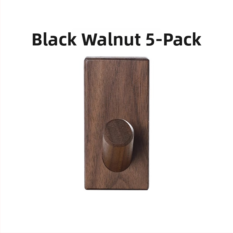 Drevený vešiak na kabáty, montáž za dverami, nástenné uloženie, Model MZGG00