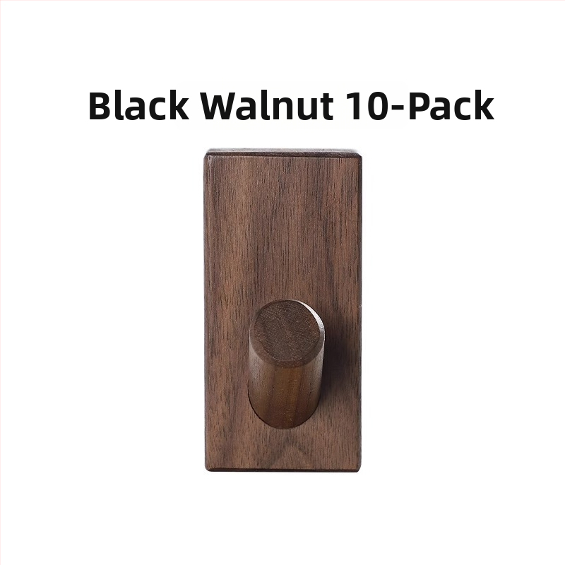 Drevený vešiak na kabáty, montáž za dverami, nástenné uloženie, Model MZGG00