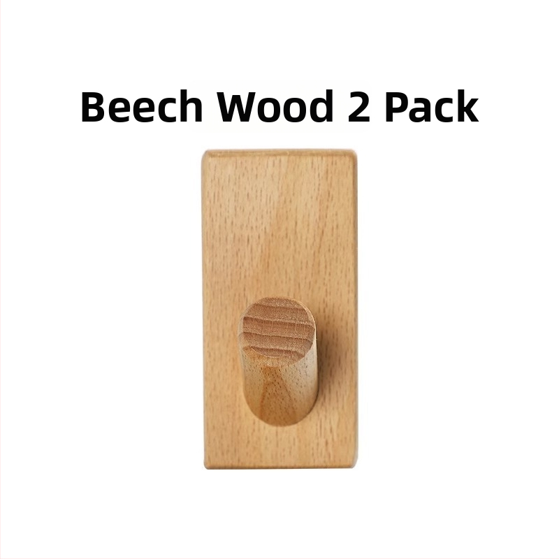 Drevený vešiak na kabáty, montáž za dverami, nástenné uloženie, Model MZGG00