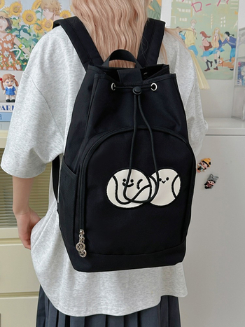 Sport hátizsák badmintonhoz, uniszex, nylon, légpárnás vállpánttal, street style