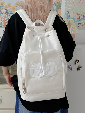 Sport hátizsák badmintonhoz, uniszex, nylon, légpárnás vállpánttal, street style