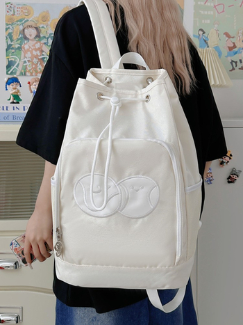 Sport hátizsák badmintonhoz, uniszex, nylon, légpárnás vállpánttal, street style