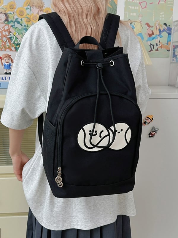 Sport hátizsák badmintonhoz, uniszex, nylon, légpárnás vállpánttal, street style