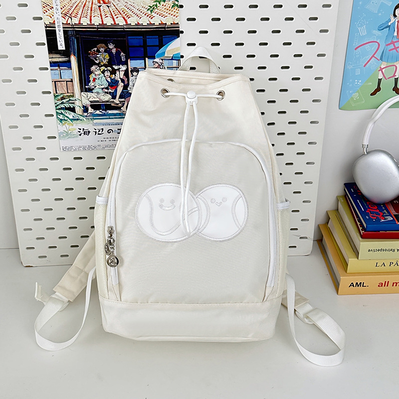 Sport hátizsák badmintonhoz, uniszex, nylon, légpárnás vállpánttal, street style