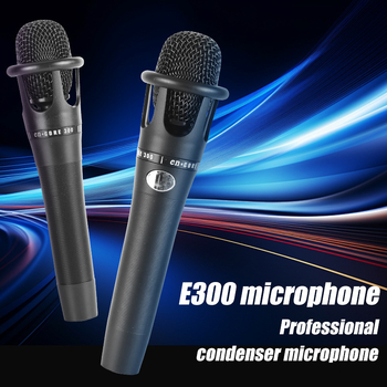 E300 Πυκνωτικό Μικρόφωνο για Οικιακή Εγγραφή και Ζωντανή Μετάδοση — Bluetooth 5.0, 20 Hz–20 kHz, SNR ≥60 dB, 5V