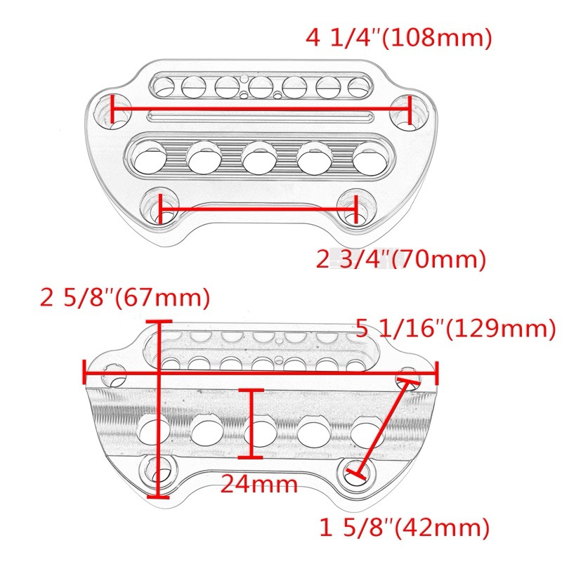 Скоба за измервателен панел за Harley‑Davidson 883/1200 — модел LS-521, марка LS, съвместим с 883/1200, предназначение: модифицирана фиксирана ръкохватка на приборите