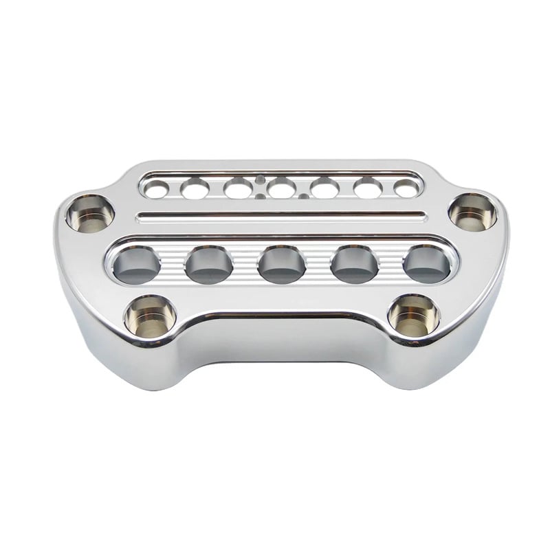 Скоба за измервателен панел за Harley‑Davidson 883/1200 — модел LS-521, марка LS, съвместим с 883/1200, предназначение: модифицирана фиксирана ръкохватка на приборите