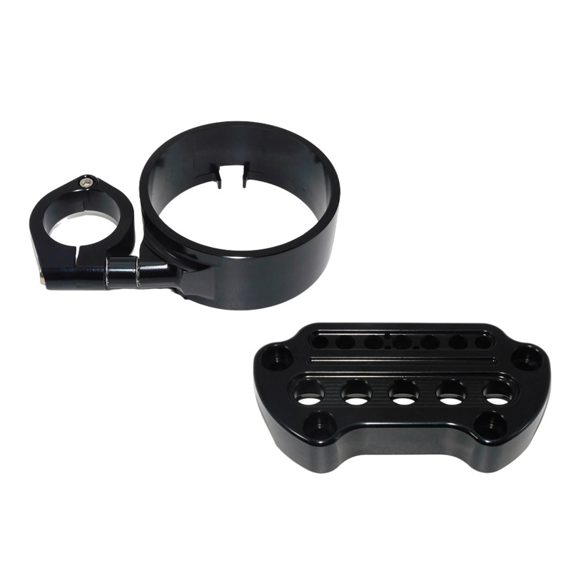 Скоба за измервателен панел за Harley‑Davidson 883/1200 — модел LS-521, марка LS, съвместим с 883/1200, предназначение: модифицирана фиксирана ръкохватка на приборите