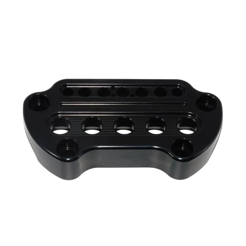 Скоба за измервателен панел за Harley‑Davidson 883/1200 — модел LS-521, марка LS, съвместим с 883/1200, предназначение: модифицирана фиксирана ръкохватка на приборите