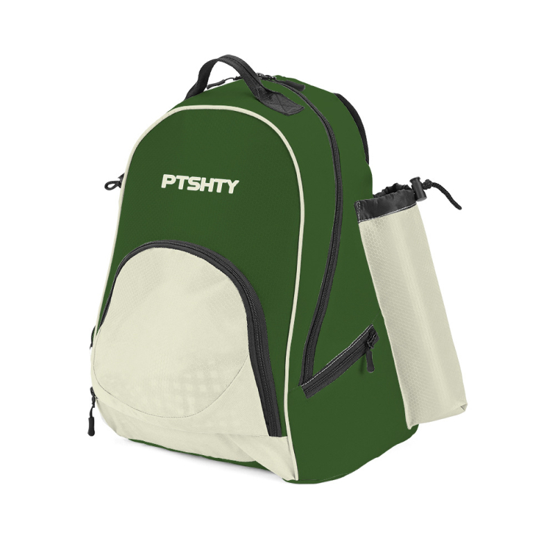 Rucsac sport cu motiv de mingi, din material tip pânză impermeabil și rezistent la uzură, capacitate extensibilă, bretele de umăr curbate, unisex