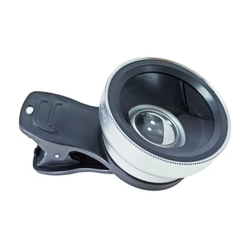 Οπτικός φακός για κινητά τηλέφωνα: 0.45x υπερ-ευρυγώνιος φακός + μακρο, δύο σε ένα, καθολικά συμβατός