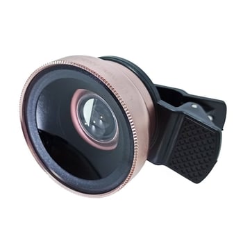 Οπτικός φακός για κινητά τηλέφωνα: 0.45x υπερ-ευρυγώνιος φακός + μακρο, δύο σε ένα, καθολικά συμβατός