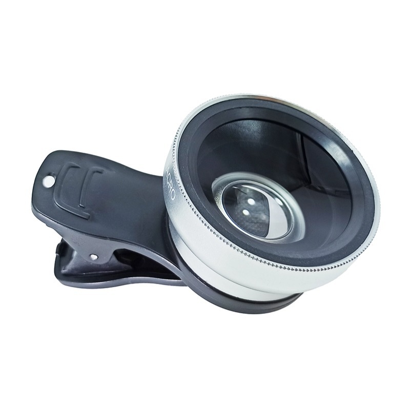 Οπτικός φακός για κινητά τηλέφωνα: 0.45x υπερ-ευρυγώνιος φακός + μακρο, δύο σε ένα, καθολικά συμβατός