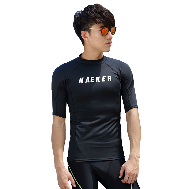 Muški potapljački i ronilački rash guard s UV zaštitom, materijal: kemijska vlakna, marka: NAEKER