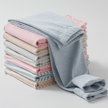 Unisex zimske pamučne duge donje hlače s visokim strukom, 95% pamuk, Klasa A, za uzrast 1–3 godine