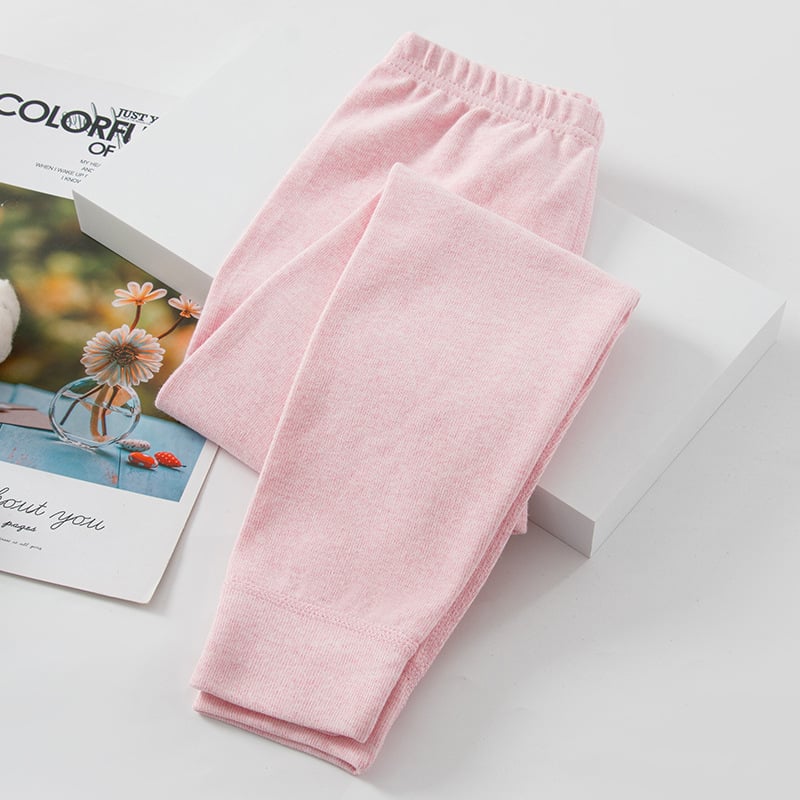 Unisex zimske pamučne duge donje hlače s visokim strukom, 95% pamuk, Klasa A, za uzrast 1–3 godine