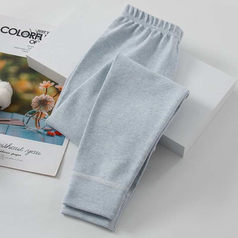 Unisex zimske pamučne duge donje hlače s visokim strukom, 95% pamuk, Klasa A, za uzrast 1–3 godine