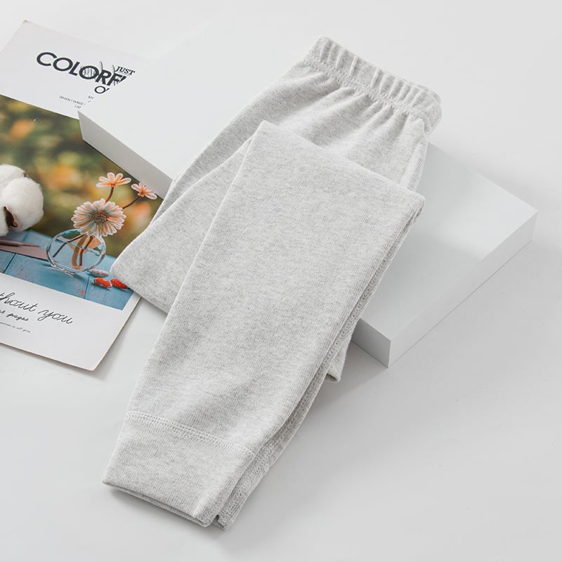 Unisex zimske pamučne duge donje hlače s visokim strukom, 95% pamuk, Klasa A, za uzrast 1–3 godine