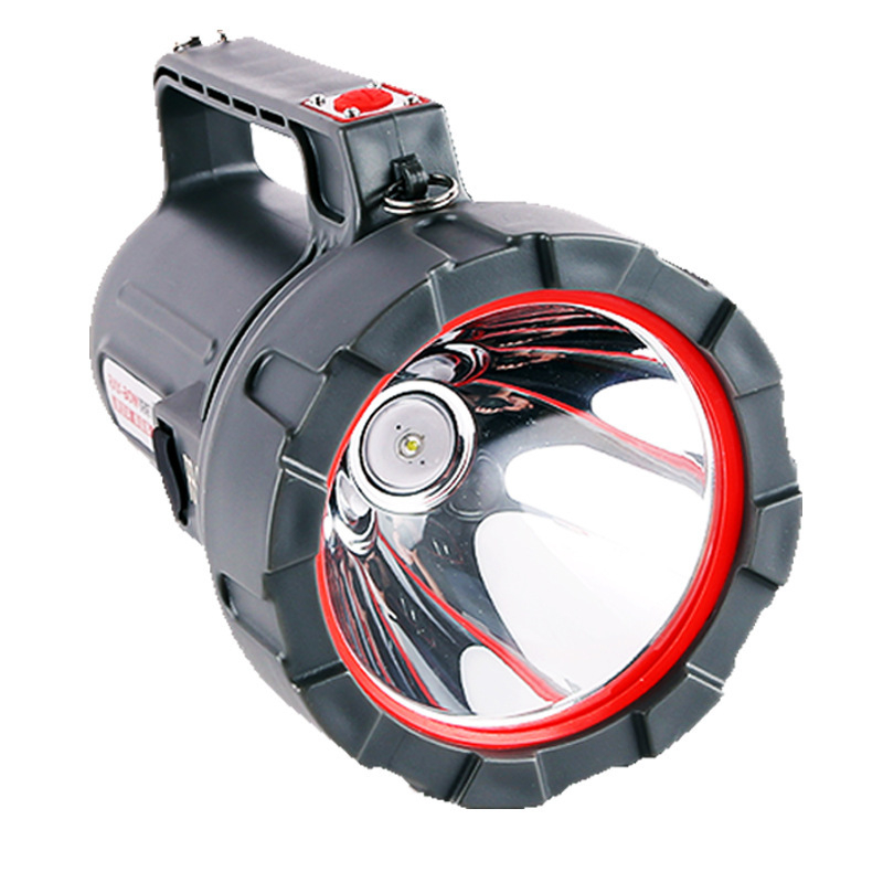Prijenosna LED svjetiljka, otporna na eksplozije, snažno svjetlo — baterija 4000mAh, snaga 1000W, domet do 500 m, punjiva