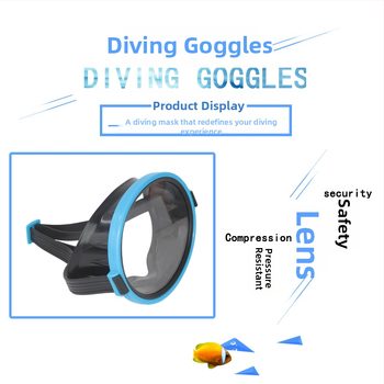 Detské plavecké okuliare so sklenenými šošovkami, hmotnosť 175 g