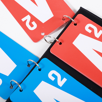 Kártyajátékokhoz készült pontozótábla: két színű számolás, poker pontozó, használható bírói üzemmódban, testreszabható logó, műanyag kivitel.