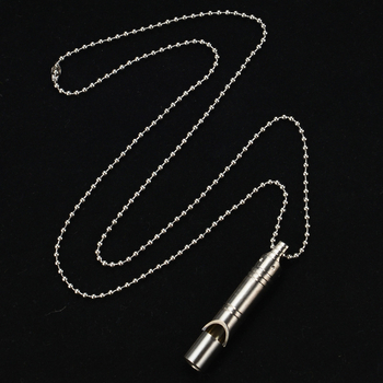 Piskaljka od titanijske legure – visoka decibelna glasnoća, spašavanje u divljini, sudac i kućni ljubimac s privjeskom za ključeve