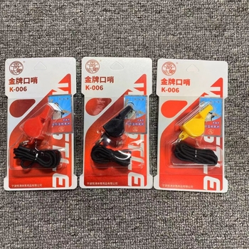 Свирка GOLD K-006 за спортове, ABS материал, модел K-006, съдия свирка, подходяща за открити спортове и игри с топка