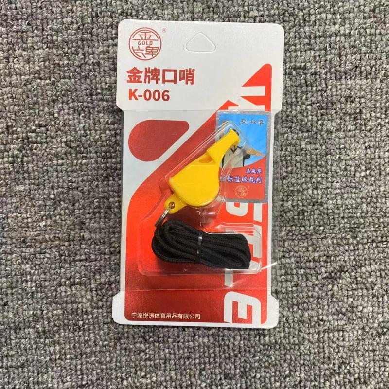 Свирка GOLD K-006 за спортове, ABS материал, модел K-006, съдия свирка, подходяща за открити спортове и игри с топка